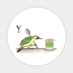 Y is for Yaffle Magnet